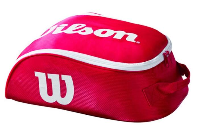 Wilson Tour Shoe Bag Rot/Weiß